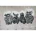 Wrought Studio™ Polish Chickens Framed by Suzi Redman Print, Solid Wood in Black/Blue | 20 H x 30 W x 1.25 D in | Wayfair