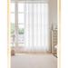 One Allium Way® Zac Polyester Semi-Sheer Curtain Panel in White | 106 H x 118 W in | Wayfair 8127CE29564242689A454A5C8251BBBF