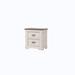 Latitude Run® Monse 2 - Drawer Nightstand in Gray Wood in Brown/Gray | 24.7 H x 26.6 W x 16.1 D in | Wayfair 5E12D7DB73B947E5AF88006D53713DDE