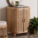 Bay Isle Home™ Angelian Accent Cabinet, Rattan in Brown | 31.5 H x 24.2 W x 18.1 D in | Wayfair 80175803936940C4A2334F2CE30C70F2