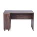 Latitude Run® L Computer Desk w/ Movable Bookcase Wood in Brown | 29.5 H x 47.4 W x 23.3 D in | Wayfair 1804961A3B2B426AAEBADA7EC7944E55