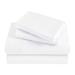 Haus & Home Modal From Beechwood 400 Thread Count Lightweight Cooling Solid Deep Pocket Bed Sheet Set in White | Wayfair MO400CKSH SLWH