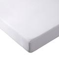 Protège matelas 160x200 blanc en coton