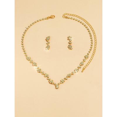 Women's Jewelry Sets Elegant Street Floral Necklaces