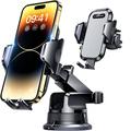 StarFire Car Phone Holder Mount Sturdiest Hook Clip Strongest Suction Cup Handsfree Cell Phone Holder Car Dash Windshield Air Vent Stand for iPhone 14 13 Pro Max/ Samsung Truck