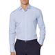 Hackett London Herren Magic Shirt Grid Check Hemd, Weiß (Weiß/Blau), XXL