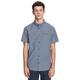 Quiksilver Herren Kurzarm-Shirt mit Knopfleiste Hemd mit Button-Down-Kragen, Black Winfall Ss, XL