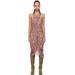 Beige & Pink Valdi Midi Dress - Black - Isabel Marant Dresses