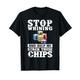 Lustiges Poker für Herren mit Aufschrift "Stop Whining And Help Me Stack These Chips" T-Shirt