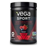 Vega Sport Hydrator Electrolyte Powder Berry Post Workout Recovery Drink for Women and Men Vitamin C Vegan Keto Sugar Free Dairy Free Gluten Free Non GMO (50 Servings)