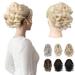 Ponytail Extension Short Claw Clip Curly Pony Tail Extension Jaw Ponytail Hairpiece for women