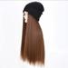 LIANGP Beauty Products Women Winter Beanie Hat Wig Knit With Long Straight/wig Long Wavy Curly Hair Wig Warm Ladies Party Daily Weddings Wig Beauty Tools