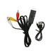 AV to HD Multimedia Interface Cable 3 RCA to HD Multimedia Interface Sound Video Converter Cable 3.3ft