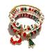 Soug 2024 Handmade Bracelets Clay Bead Bracelets Ho Ho 1x & Green Red New