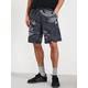 adidas Sportswear Mens Camo Short - Dark Grey, Dark Grey, Size L, Men