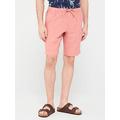 Tommy Hilfiger Harlem Linen Shorts - Light Orange, Pink, Size 30, Men