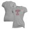 Women's Alternative Apparel Gray Temple Owls Keepsake T-Shirt