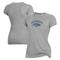 Women's Alternative Apparel Gray Nevada Wolf Pack Logo Keepsake T-Shirt