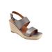 Women's Hartley Heeled Sandal by Cliffs in Pewter Metal (Size 8 M)