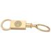 Gold Michigan State Spartans Two-Section Key Ring