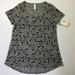 Lularoe Tops | Minnie Mouse Woman’s Shirt - Xs | Color: Black/Gray | Size: Xs