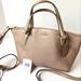 Coach Bags | Coach Mini Kelsey Pebbled Leather Satchel Crossbody F22316 | Color: Cream | Size: Os