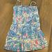 Lilly Pulitzer Other | Girls Size 8/10 Cotton Lilly Pulitzer Romper | Color: Blue/Pink | Size: 8/10