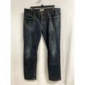 Burberry Jeans | Burberry Original Straight Jeans Button Fly Stretch Dark Wash Blue Men's 35x31 | Color: Blue | Size: 35