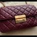 Michael Kors Bags | Michael Kors Quilted Shoulder Bag | Color: Purple/Red | Size: Os