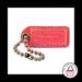 Coach Accessories | 2" Medium Coach Salmon Pink Patent Leather Brass Fob Bag Charm Keychain Hang Tag | Color: Pink | Size: Os