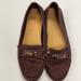 Coach Shoes | Coach Frederica Burgundy Suede Loafers Size 6.5 | Color: Purple/Red | Size: 6.5