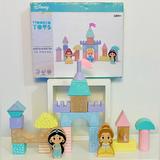 Disney Toys | Disney Princess Wooden Castle Block Set | Color: Pink/Purple | Size: Osg