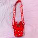 Disney Bags | Crossbody Bag Mickey Mouse All-Over Print Nwot Phone Bag And Small Accessories | Color: Red/White | Size: Os