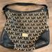 Michael Kors Bags | Auth Michael Kors Mk Used W/Tag Shoulder Bag | Color: Black/Gray | Size: Os