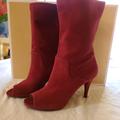 Michael Kors Shoes | Michael Kors Booties | Color: Pink/Purple | Size: 9