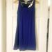 Michael Kors Dresses | Michael Kors Navy Blue Mini Dress/Beach Cover Up Size Small | Color: Blue | Size: S