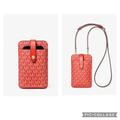 Michael Kors Bags | Michael Kors Jst Mk Logo Smart Phone Crossbody With Card Holder Dk Sangria | Color: Red | Size: Os