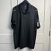 Adidas Shirts | Adidas Golf Climalite Men's Polo Shirt Size Large Black | Color: Black | Size: L