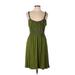 Max Studio Casual Dress: Green Dresses - Women's Size Large