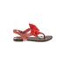 Material Girl Sandals: Red Shoes - Women's Size 8
