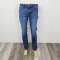 Levi's Jeans | American Eagle Outfitter Men's Blue Stone Wash High-Rise Slim Straight Jeans 30 | Color: Blue | Size: 30