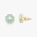 Kate Spade Jewelry | Kate Spade Spades & Studs Enamel Studs/Nwt | Color: Blue/Gold | Size: Os