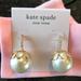 Kate Spade Jewelry | New Kate Spade Pearlette Earrings, Pearl Earrings | Color: Cream/Gold | Size: Os