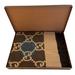 Gucci Bedding | Gucci Gg Monogram Web Cashmere Blend Throw W Box | Color: Brown/Tan | Size: 72 X 58