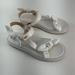 Michael Kors Shoes | Michael Kors Cream Synthetic Slingback Sandals Women's 6.5 | Color: Cream | Size: 6.5