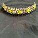 J. Crew Jewelry | Jcrew Neon Yellow And Crystal Bracelet | Color: Yellow | Size: Os