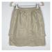 Anthropologie Skirts | Anthropologie Edme & Esyllte Gilded Lily Gold Tiered Skirt 2 Shimmer | Color: Gold | Size: 2
