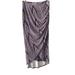 Anthropologie Skirts | Anthropologie Maeve Jersey Knit Fully Lined Wrap Style Maxi Skirt Xs | Color: Purple/White | Size: Xs
