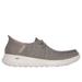 Skechers Men's Slip-ins: GO WALK Max - Halcyon Slip-On Shoes | Size 10.0 Extra Wide | Taupe | Textile/Synthetic | Vegan | Machine Washable