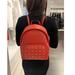 Michael Kors Bags | Michael Kors Erin Medium Backpack Stud Red | Color: Gold/Pink | Size: Os